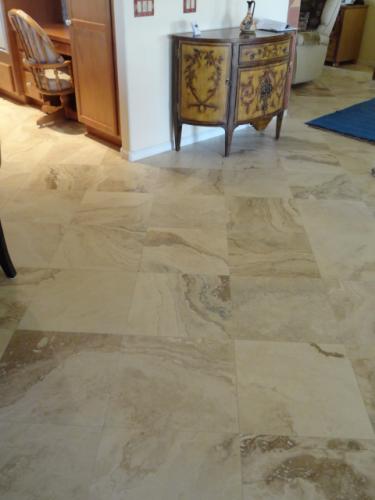 Egyptian White Travertine by MTZ Tile and Stone-Phoenix, Arizona