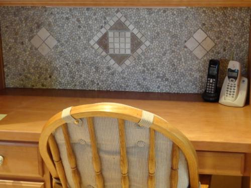 Phone desk by MTZ Tile and Stone-Phoenix, Arizona 602-451-4565