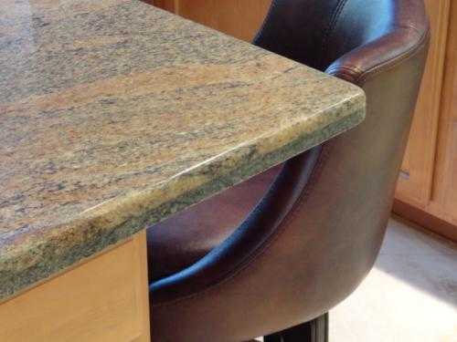 Two tone granite countertops- MTZ Tile and Stone-Phoenix, Arizona 602-451-4565