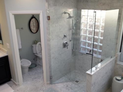 bathroom remodel mtz tile and stone